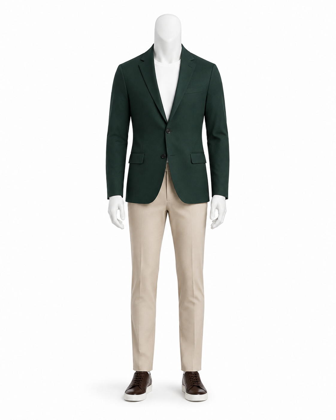 Bottle Green Men's Blazer — made to measure by Sam Boutique Tailors Phuket