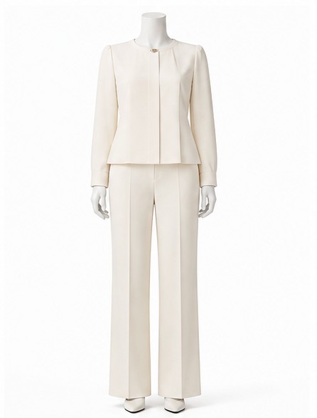 Ivory Formal Trousers — made to measure by Sam Boutique Tailors Phuket
