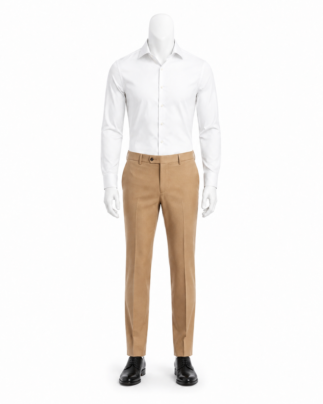 Camel Tailored Dress Trousers — made to measure by Sam Boutique Tailors Phuket