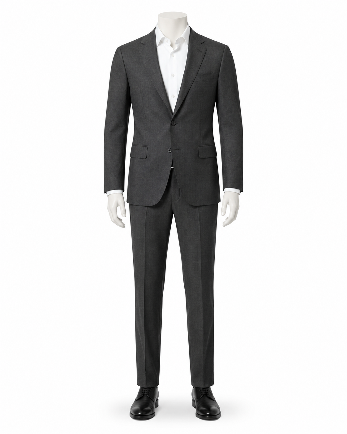Charcoal Notch Lapel Business Suit — made to measure by Sam Boutique Tailors Phuket