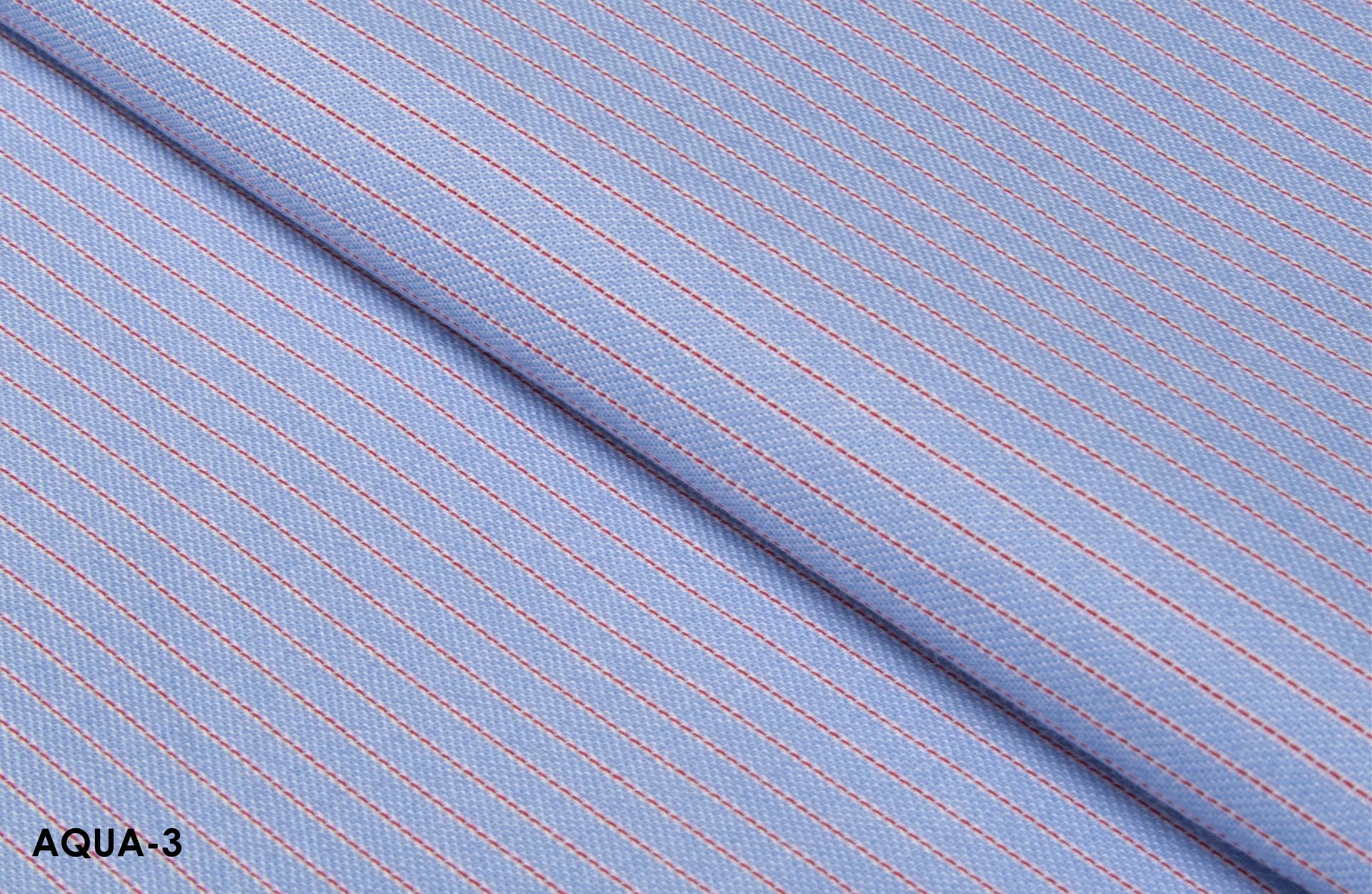 Coral Hairline Stripe