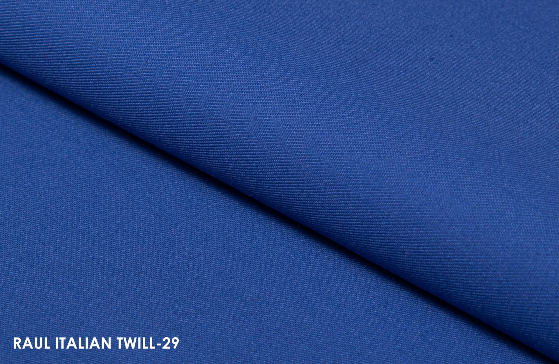 Raul Cobalt Blue Twill