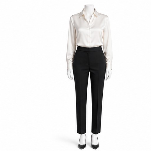 Ivory Silk Shirt — made to measure by Sam Boutique Tailors Phuket