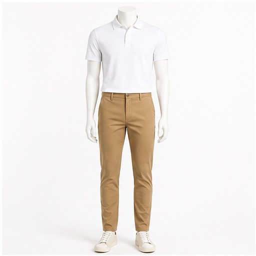 Camel Chino Trousers — made to measure by Sam Boutique Tailors Phuket