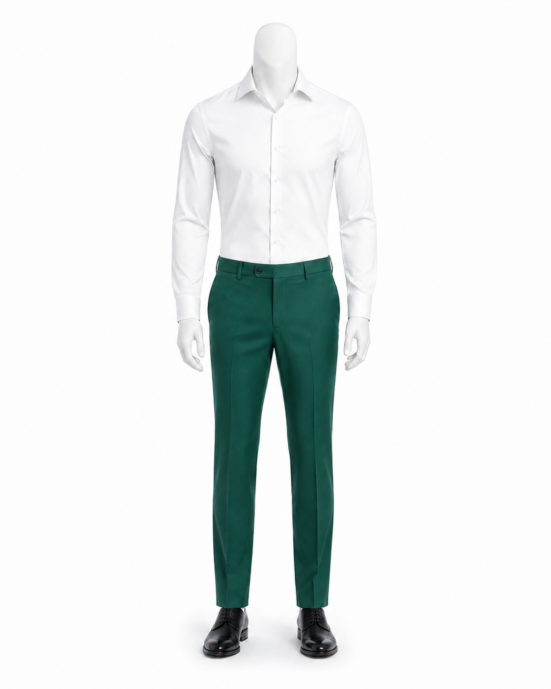 Emerald Green Tailored Dress Trousers — made to measure by Sam Boutique Tailors Phuket