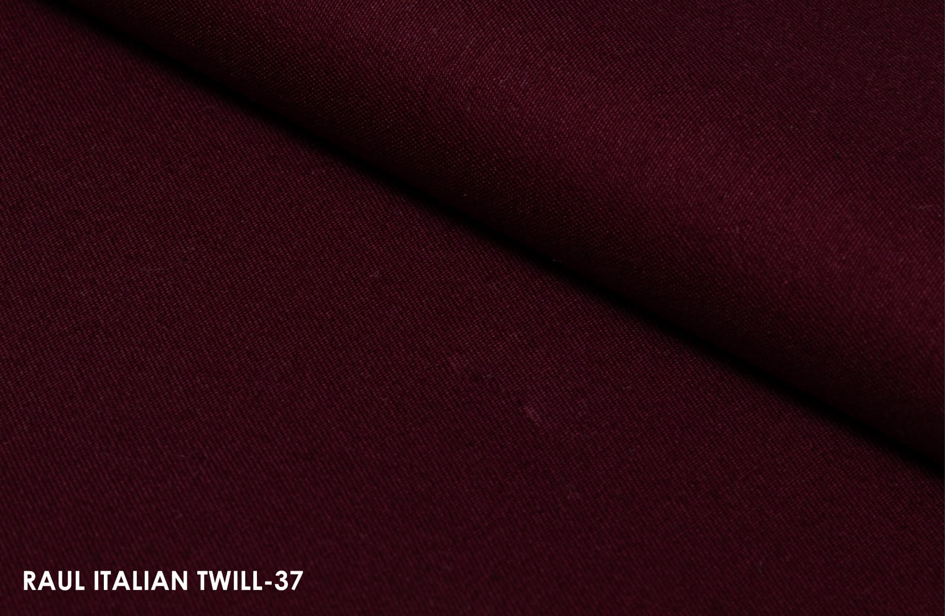 Raul Burgundy Twill