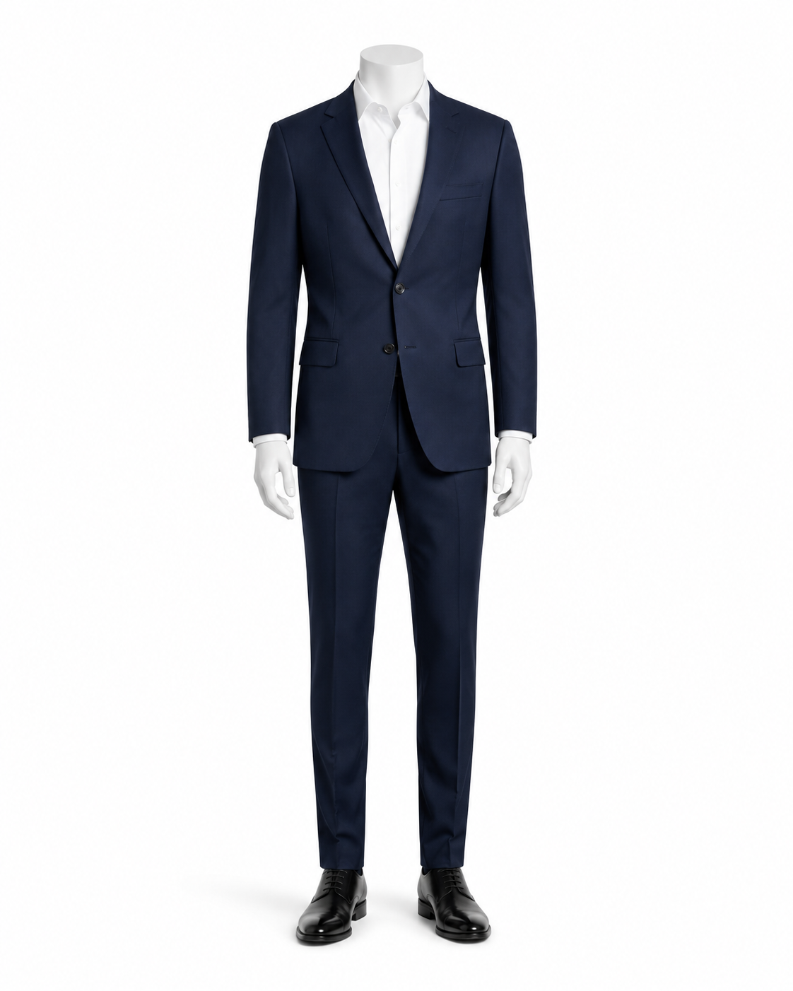 Navy Notch Lapel Business Suit — made to measure by Sam Boutique Tailors Phuket